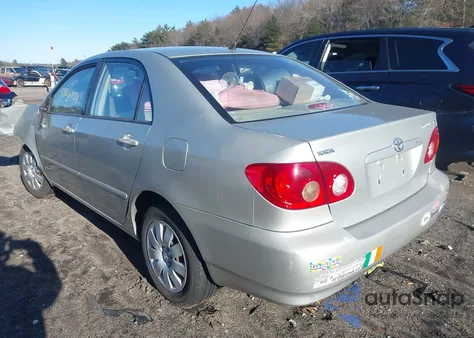 2003 Toyota Corolla Le from USA, damaged, VIN 2T1BR32E43C151099